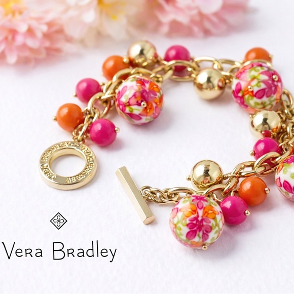 Vera Bradley Jewelry - Vera Bradley Lilli Bell Charm Bracelet